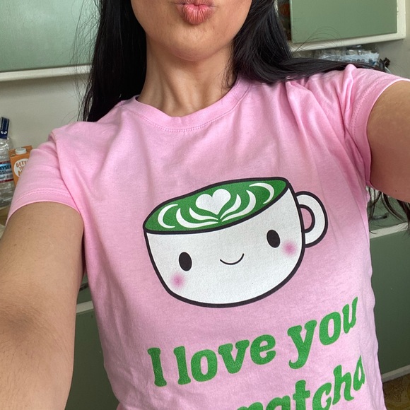 💕I Love You So Matcha 🍵 Kawaii Tee💕 - Picture 12 of 17